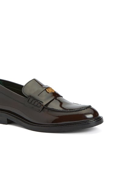  George Hogg Kadın Kahverengi Deri Loafer