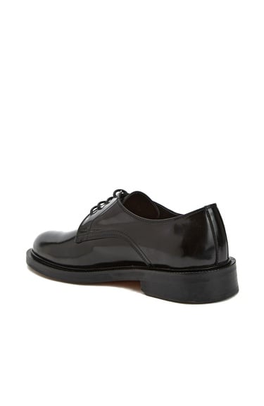  Network Erkek Siyah Deri Ayakkabı