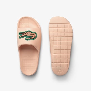  Lacoste Serve Slide 2.0 Erkek Pembe Terlik