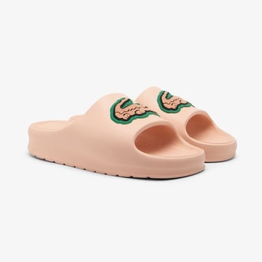  Lacoste Serve Slide 2.0 Erkek Pembe Terlik
