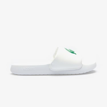  Lacoste Serve Slide 1.0 Erkek Beyaz Terlik