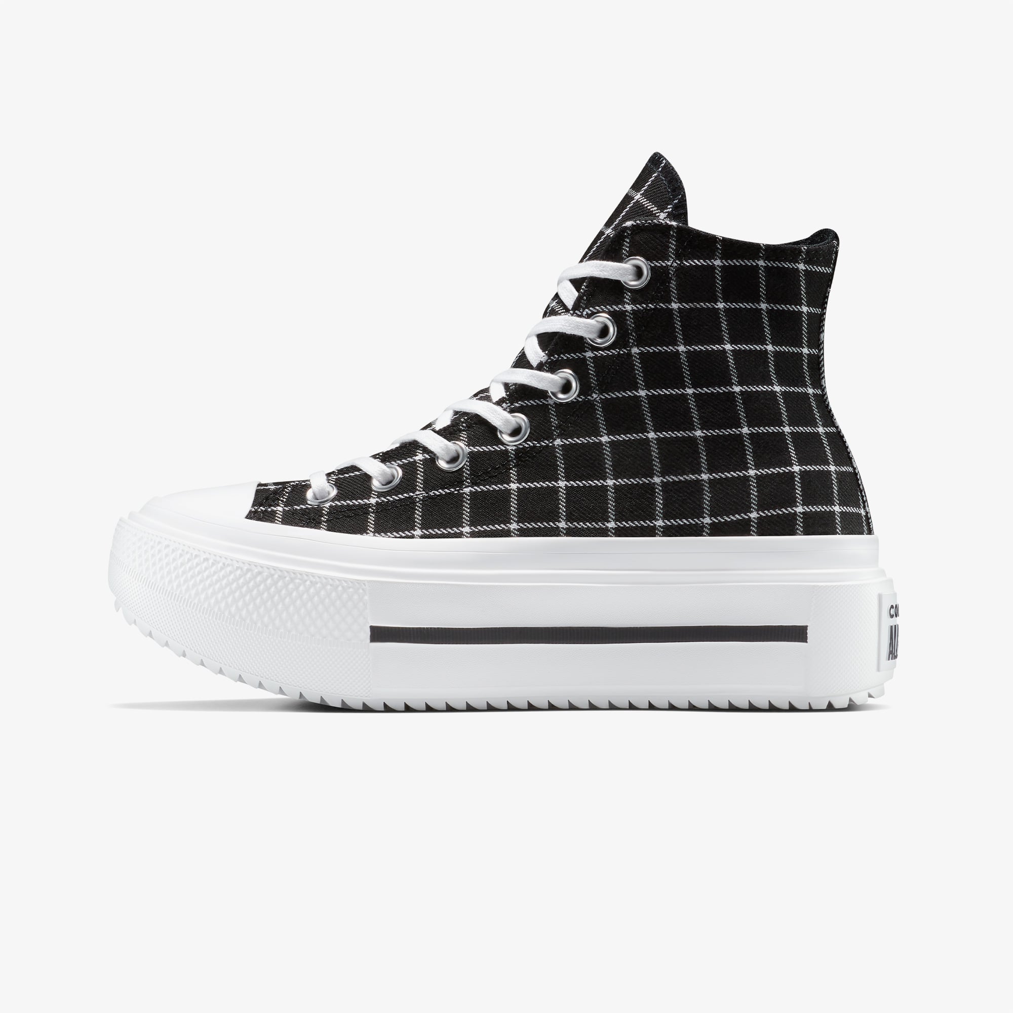 Converse Converse Chuck Taylor All Star Lift Double Stack Unisex Siyah Sneaker | FashFed Siyah - 5. görsel
