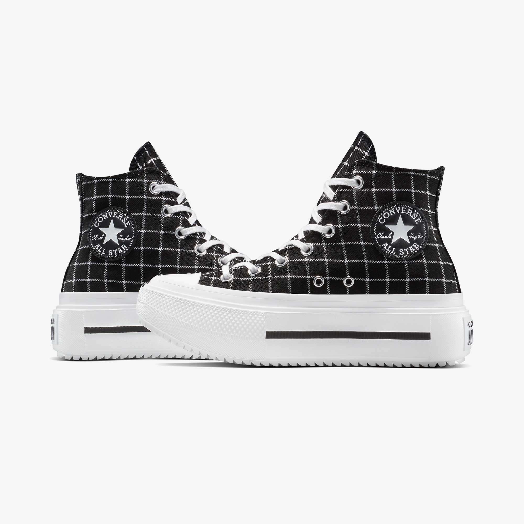 Converse Chuck Taylor All Star Lift Double Stack Unisex Siyah Sneaker