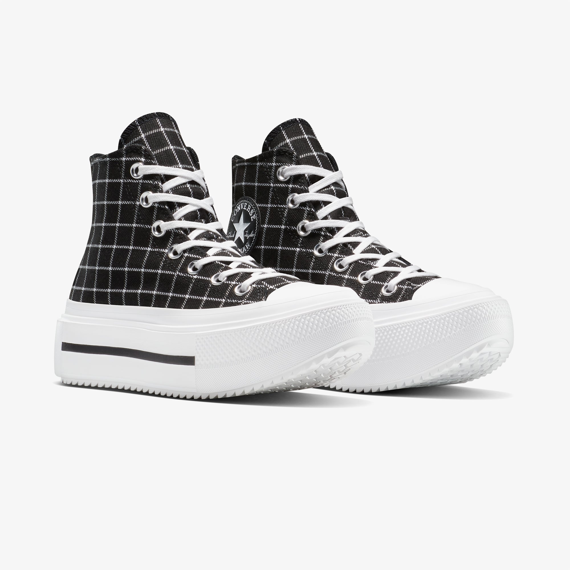 Converse Converse Chuck Taylor All Star Lift Double Stack Unisex Siyah Sneaker | FashFed Siyah - 3. görsel
