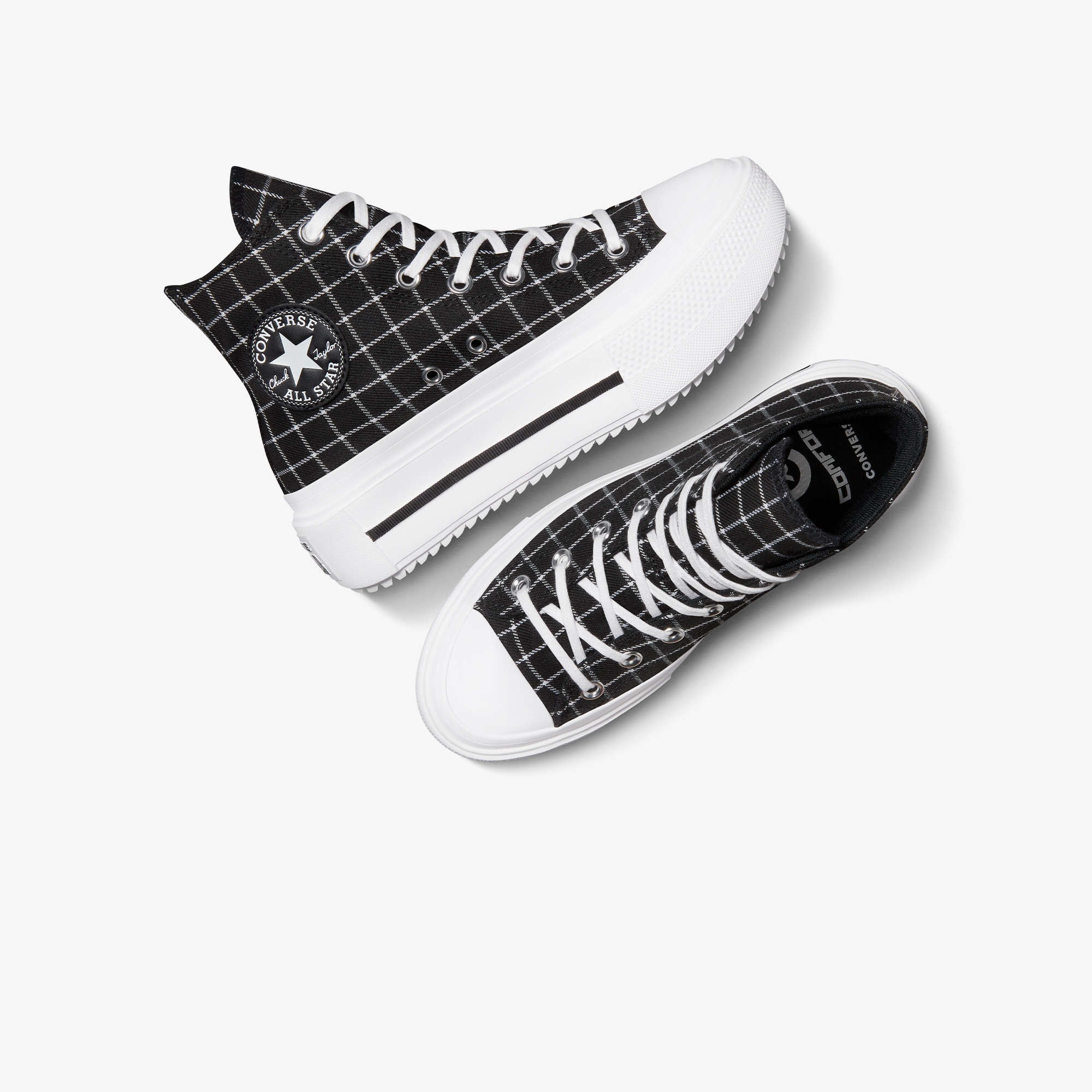 Converse Chuck Taylor All Star Lift Double Stack Unisex Siyah Sneaker
