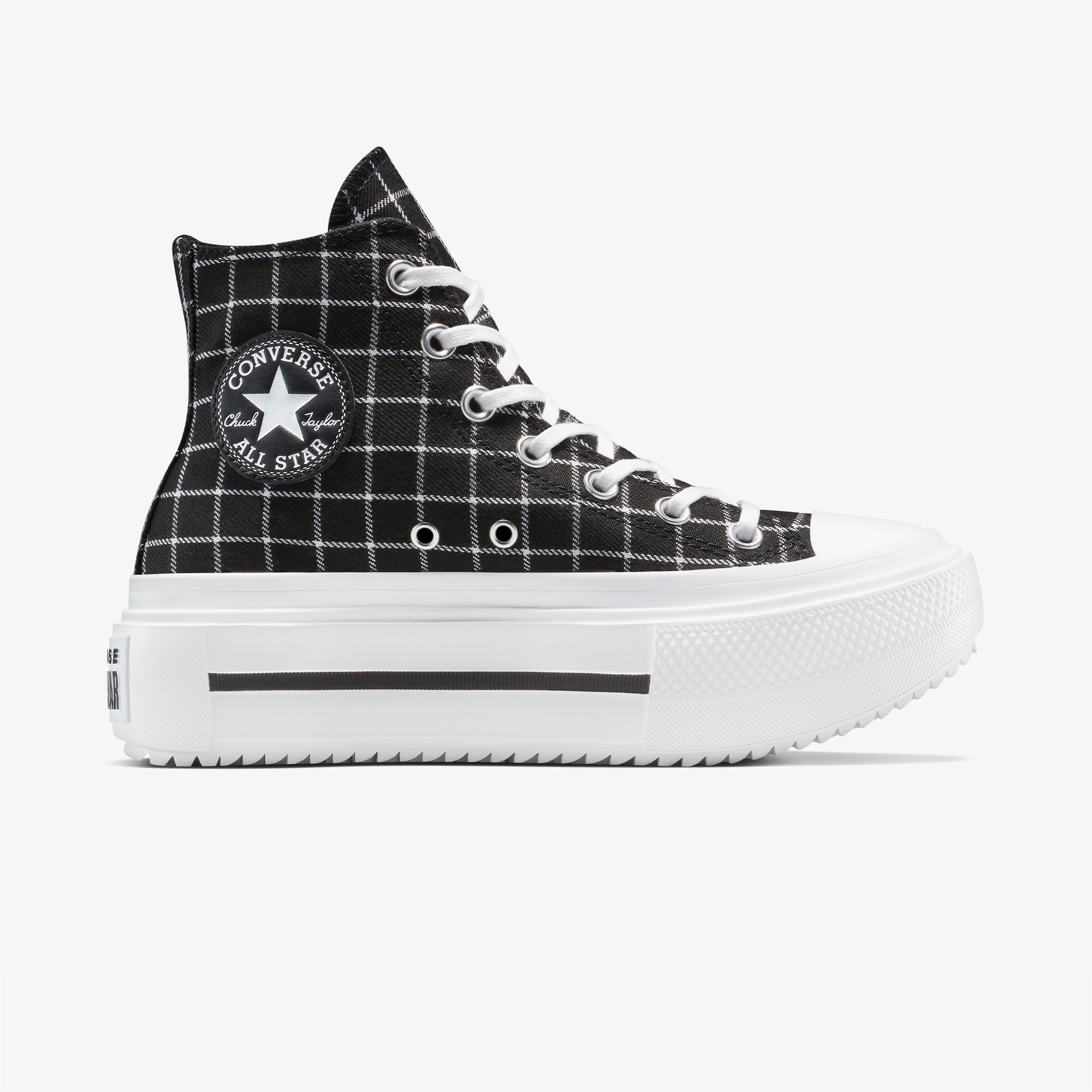 Converse Chuck Taylor All Star Lift Double Stack Unisex Siyah Sneaker