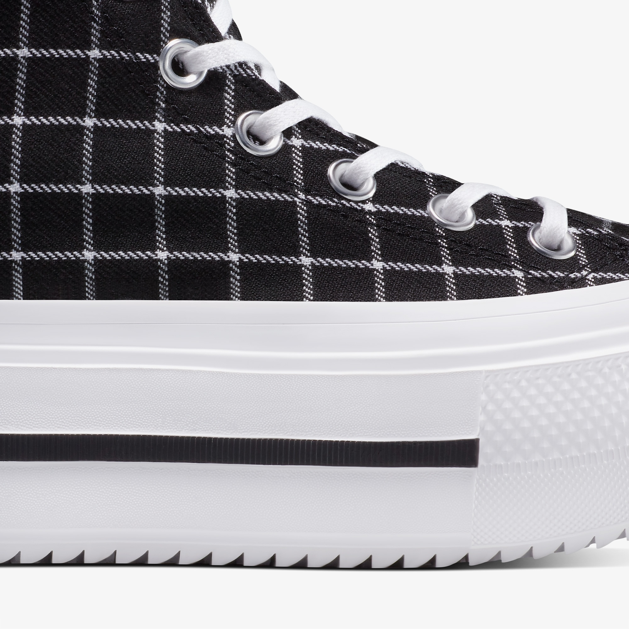 Converse Chuck Taylor All Star Lift Double Stack Unisex Siyah Sneaker