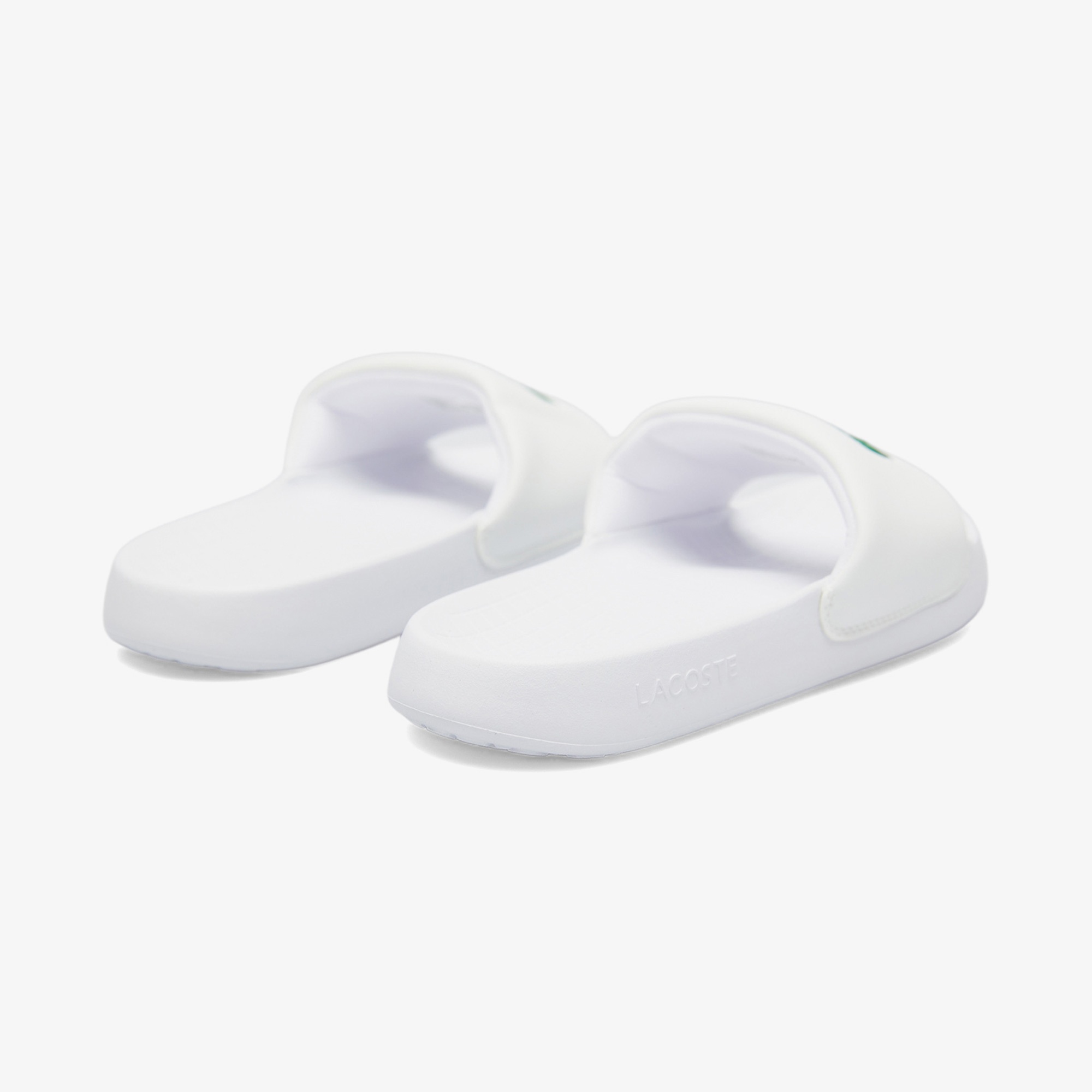 Lacoste Serve Slide Kadın Beyaz Terlik