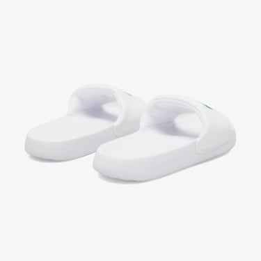  Lacoste Serve Slide Kadın Beyaz Terlik