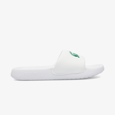  Lacoste Serve Slide Kadın Beyaz Terlik