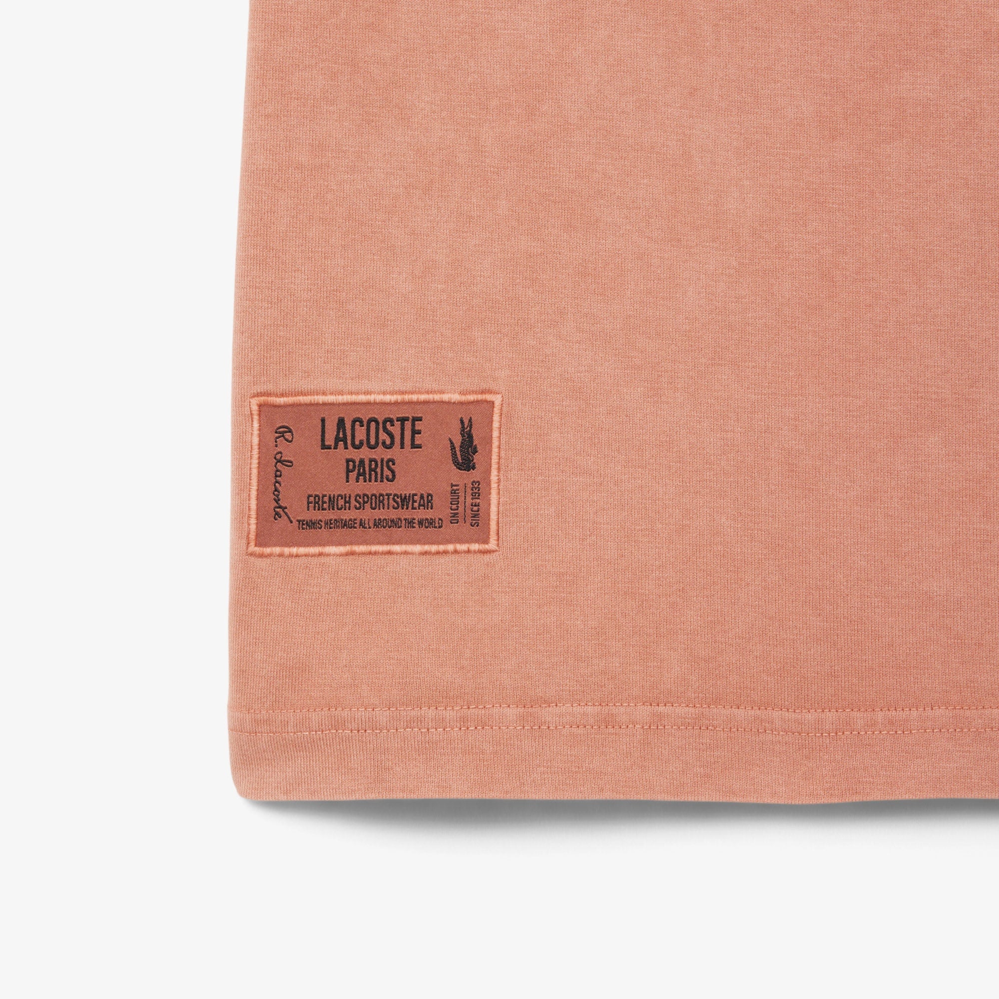 Erkek Regular Fit Bisiklet Yaka Kahverengi T-Shirt