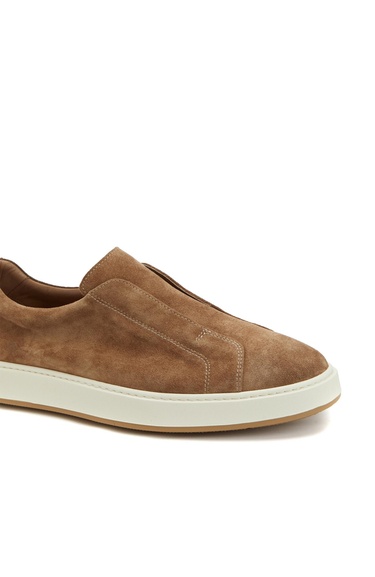  Network Erkek Vizon Süet Deri Sneaker