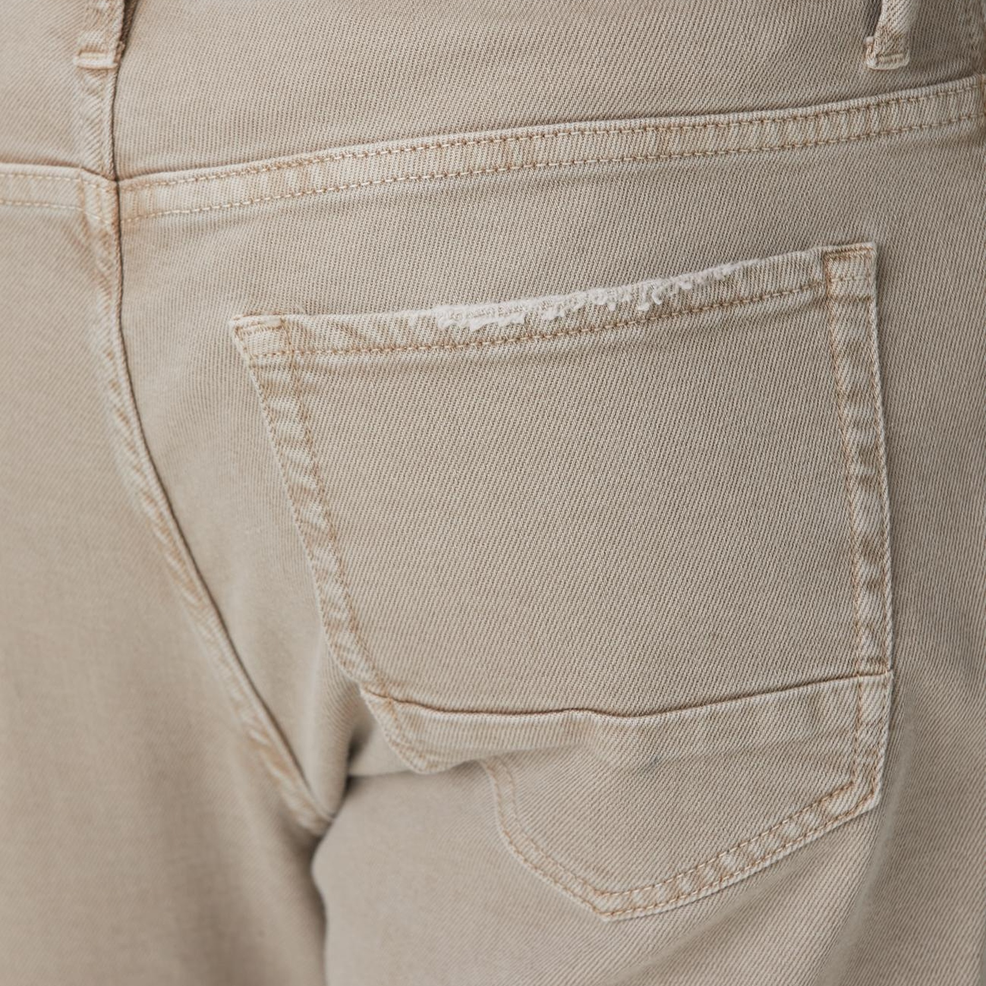 Network Erkek Bej Denim Pantolon