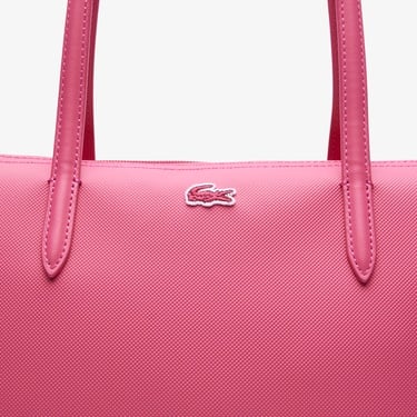  Lacoste Large L.12.12 Kadın Pembe Omuz Çantası