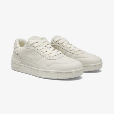  Lacoste T-Clip Shield Kadın Beyaz Sneaker
