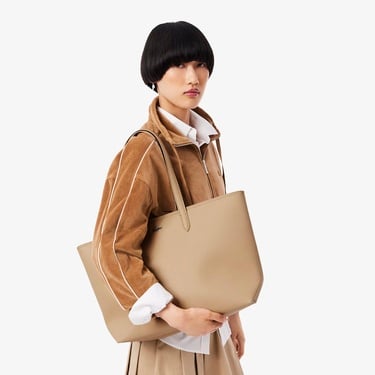  Lacoste Anna Kadın Açık Kahverengi Omuz Çantası