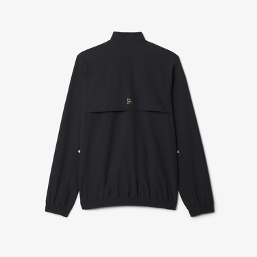  Lacoste Tennis x Novak Djokovic Erkek Regular Fit Fermuarlı Siyah Eşofman Takımı