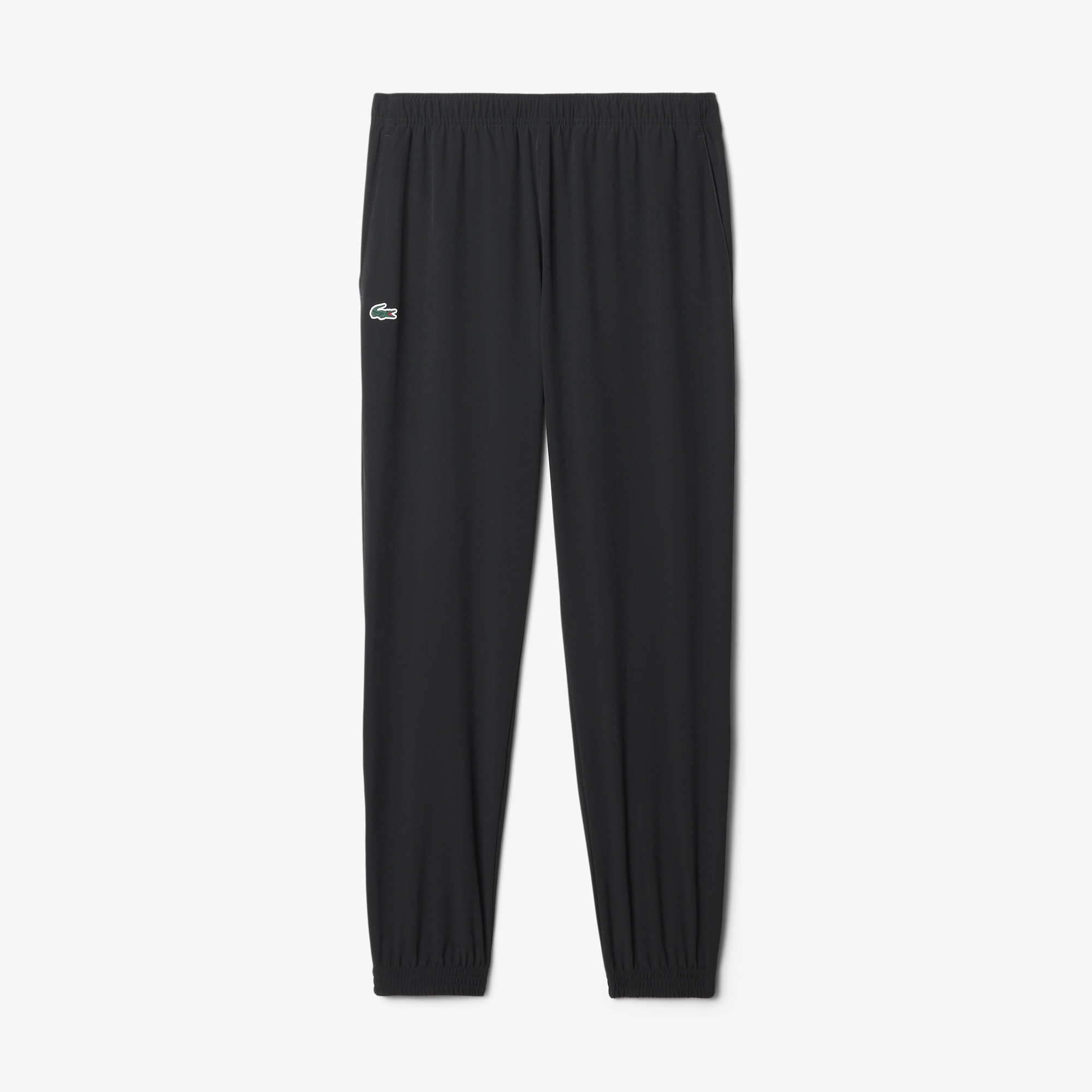 Lacoste Tennis x Novak Djokovic Erkek Regular Fit Fermuarlı Siyah Eşofman Takımı