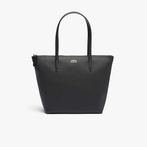  Lacoste Small L.12.12 Kadın Siyah Omuz Çantası