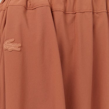  Lacoste Kadın Flare Fit Kahverengi Etek