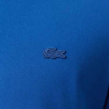  Lacoste Paris Erkek Regular Fit Uzun Kollu Koyu Mavi Polo