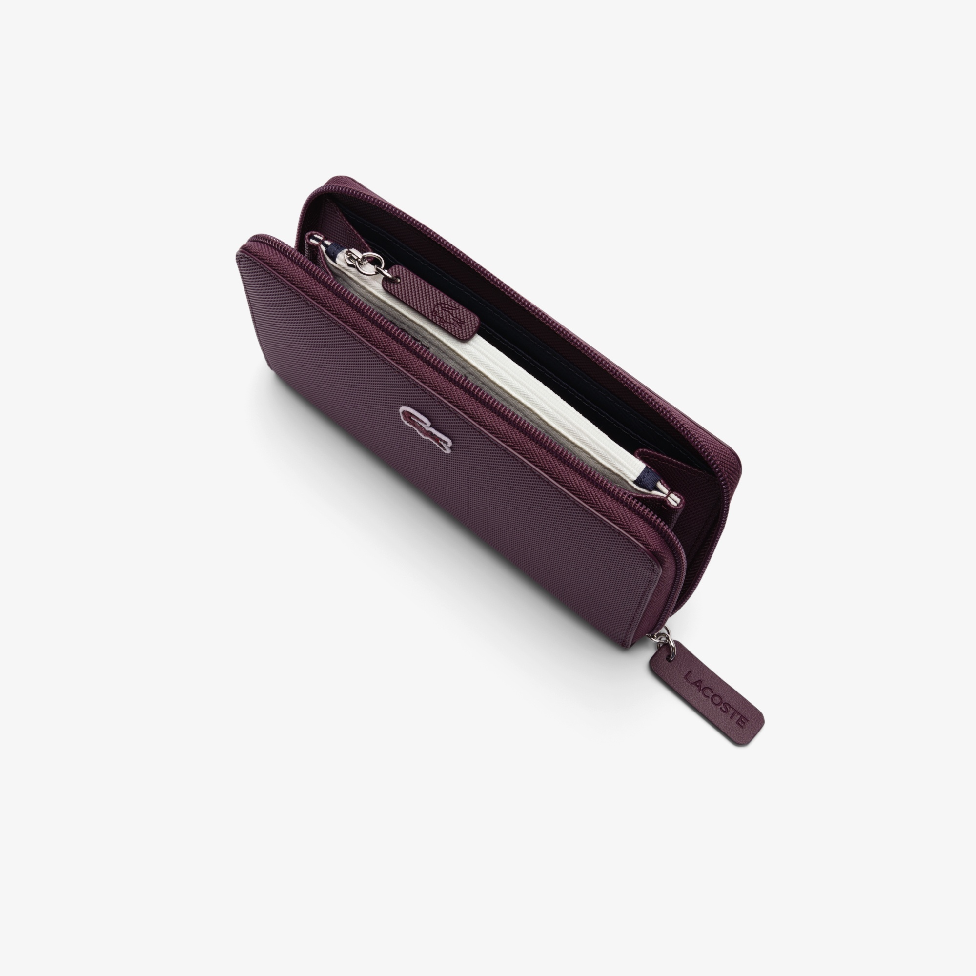 Lacoste L.12.12 Kadın Bordo Cüzdan