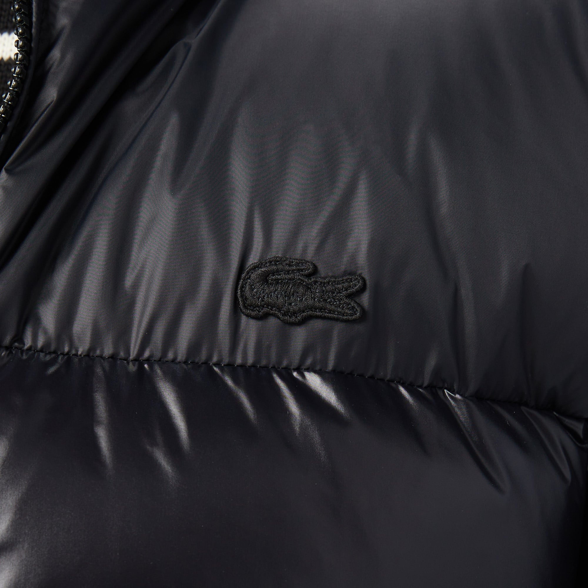 Erkek Relaxed Fit Kapüşonlu Siyah Mont