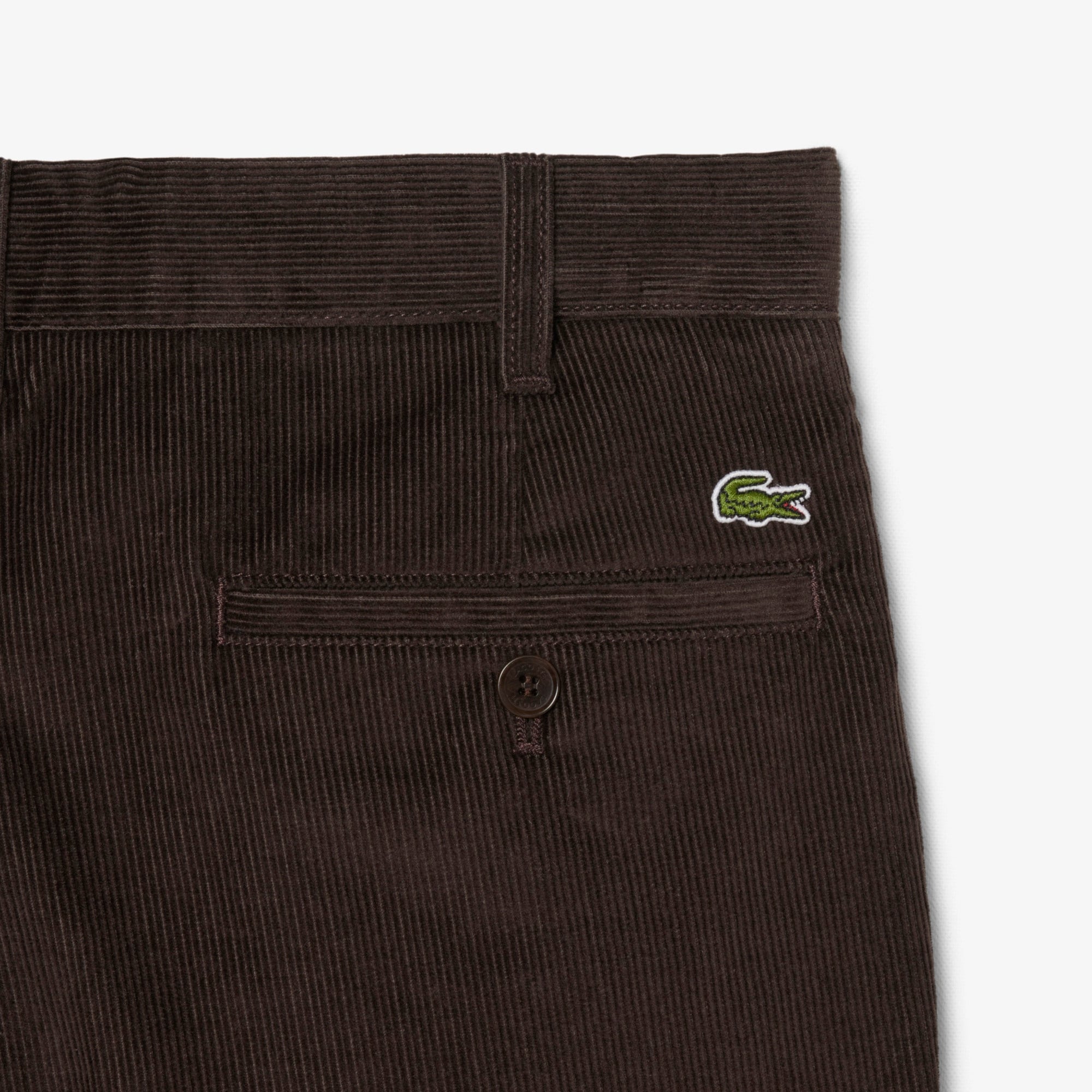 Lacoste Erkek Regular Fit Chino Kahverengi Pantolon