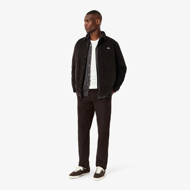  Lacoste Erkek Regular Fit Chino Kahverengi Pantolon