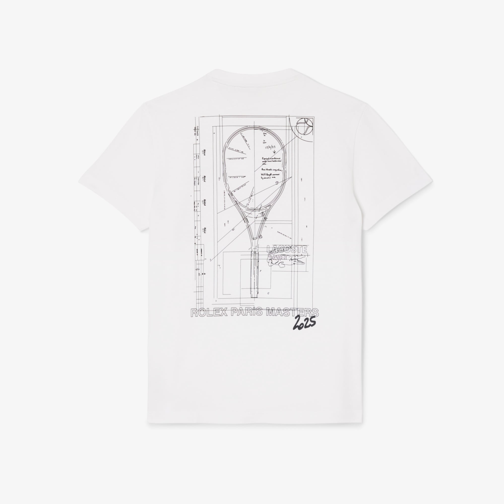 Rolex Paris Unisex Regular Fit Bisiklet Yaka Beyaz T-Shirt