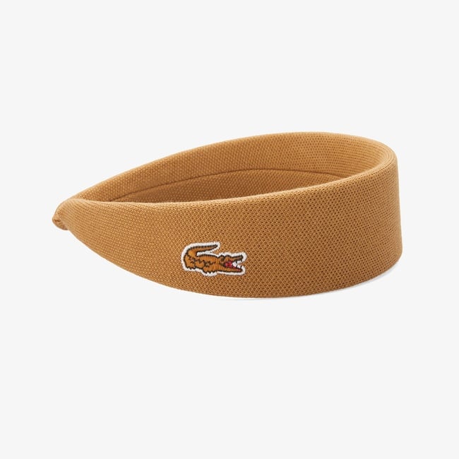  Lacoste Kadın Açık Kahverengi Saç Bandı