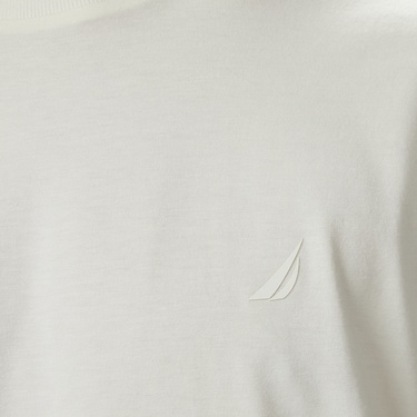  Nautica Erkek Ekru T-Shirt