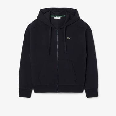  Lacoste Kadın Regular Fit Fermuarlı Lacivert Sweatshirt