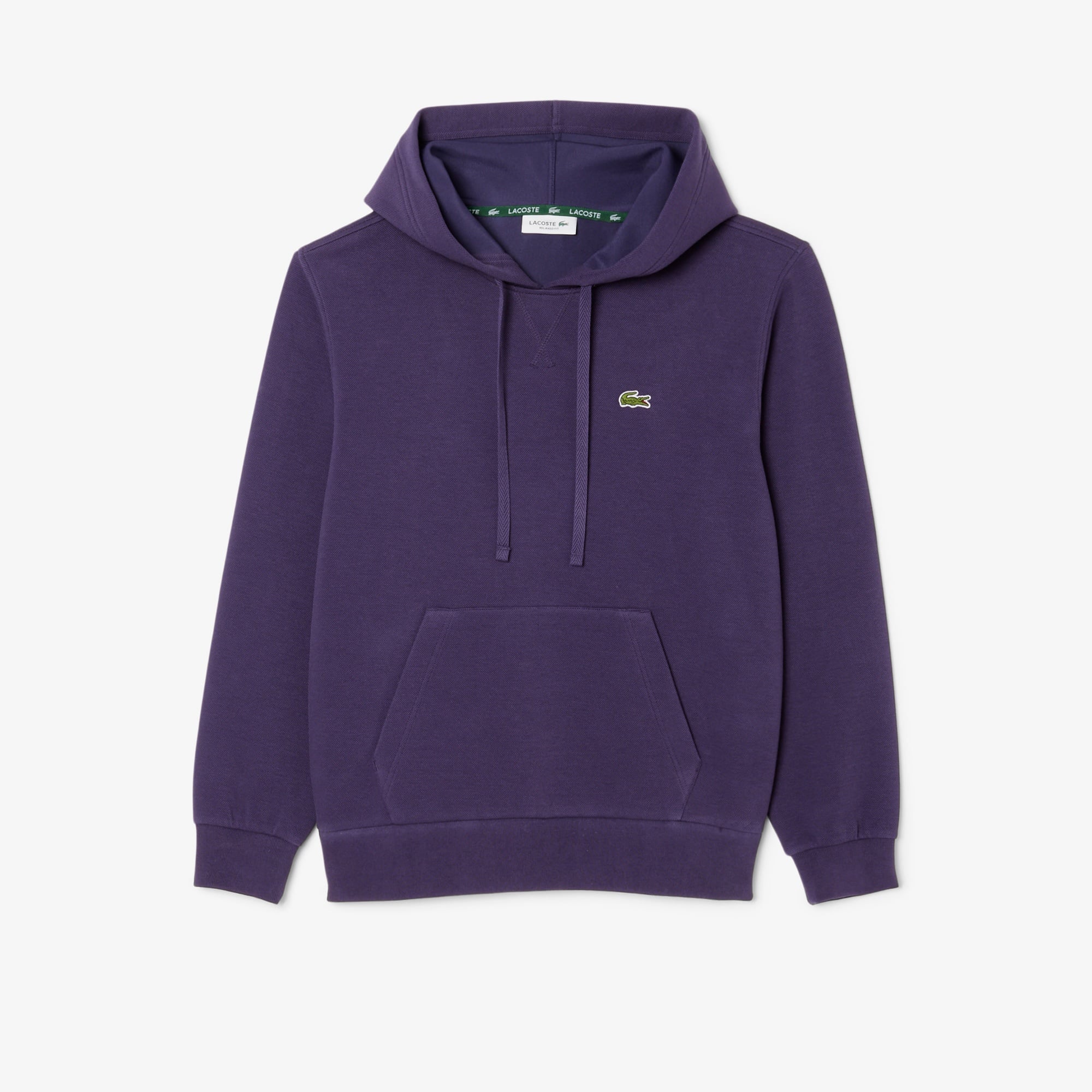 Lacoste Kadın Relaxed Fit Kapüşonlu Mor Sweatshirt