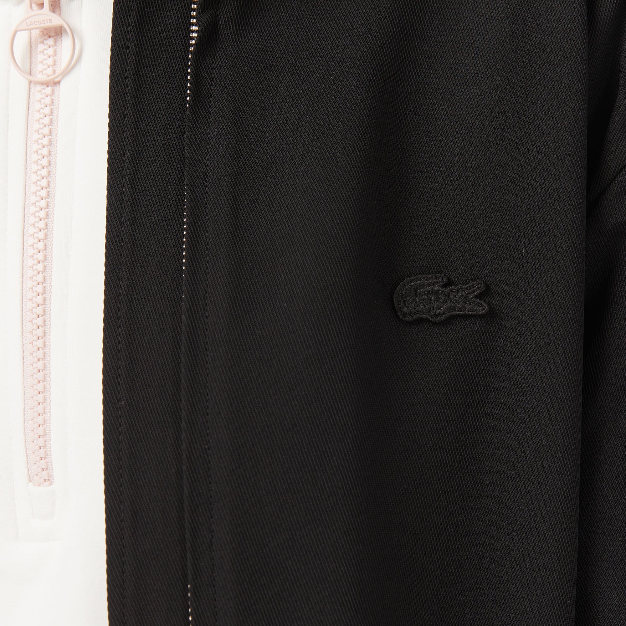 Lacoste Kadın Fermuarlı Siyah Ceket