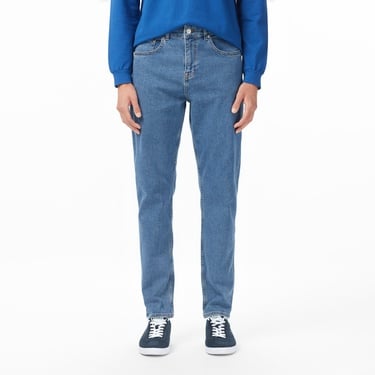  Lacoste Erkek Regular Fit Mavi Jean Pantolon