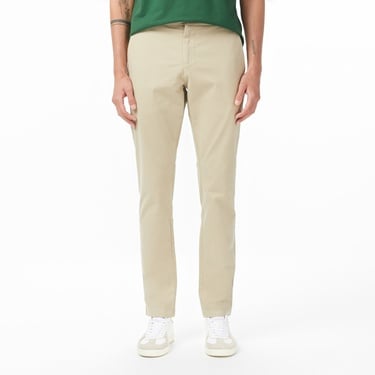  Lacoste Erkek Slim Fit Kahverengi Chino Pantolon