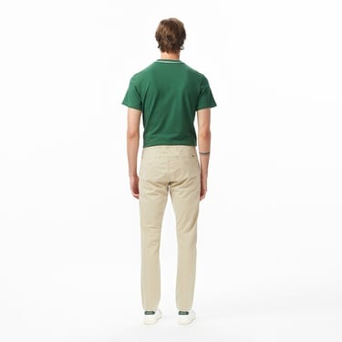  Lacoste Erkek Slim Fit Kahverengi Chino Pantolon