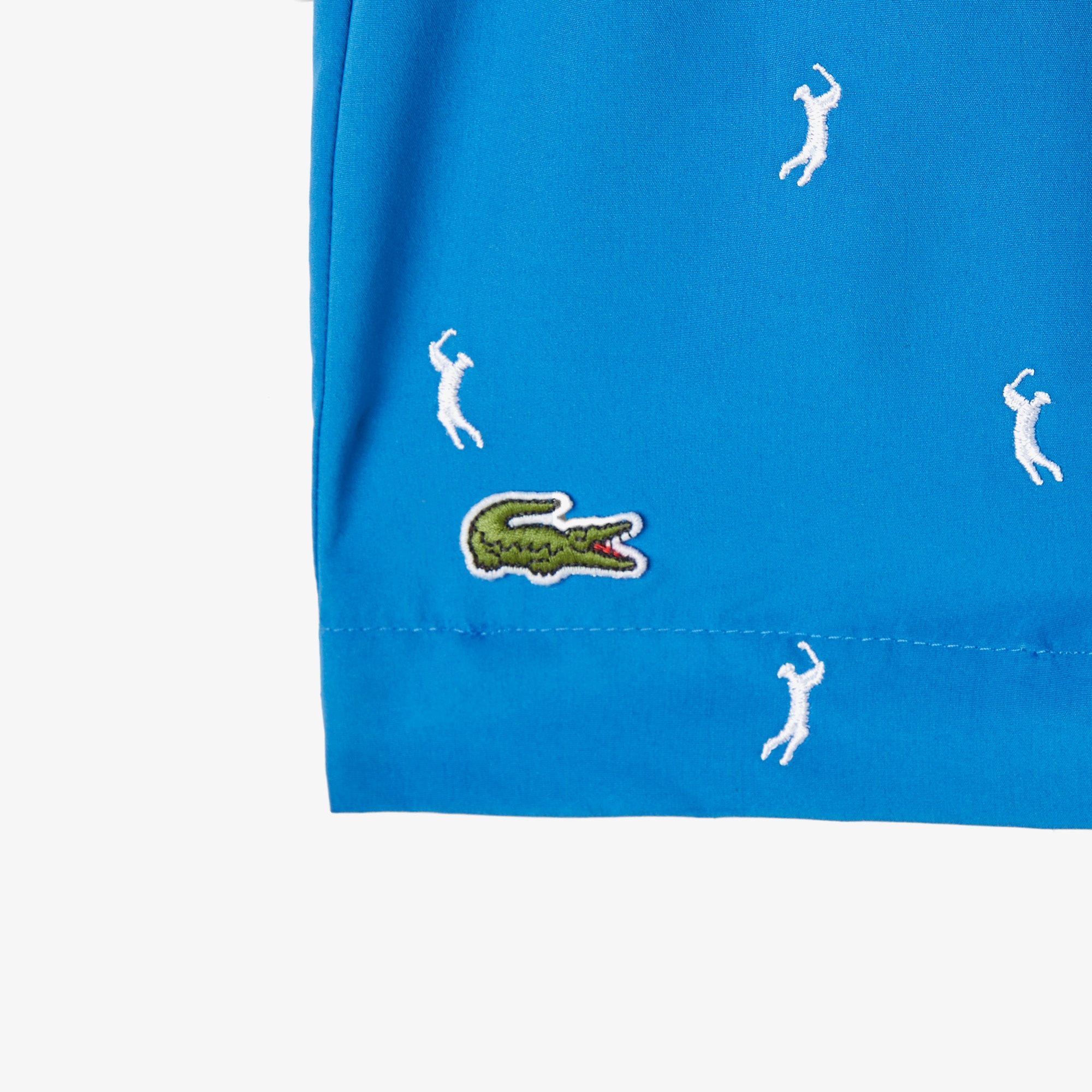 Erkek Regular Fit Desenli Lacivert Mayo