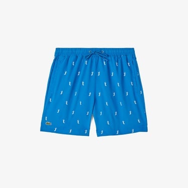  Erkek Regular Fit Desenli Lacivert Mayo