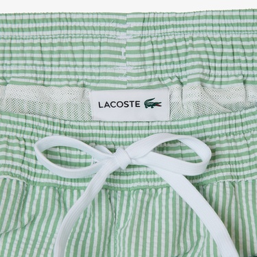  Lacoste Erkek Çizgili Yeşil Mayo