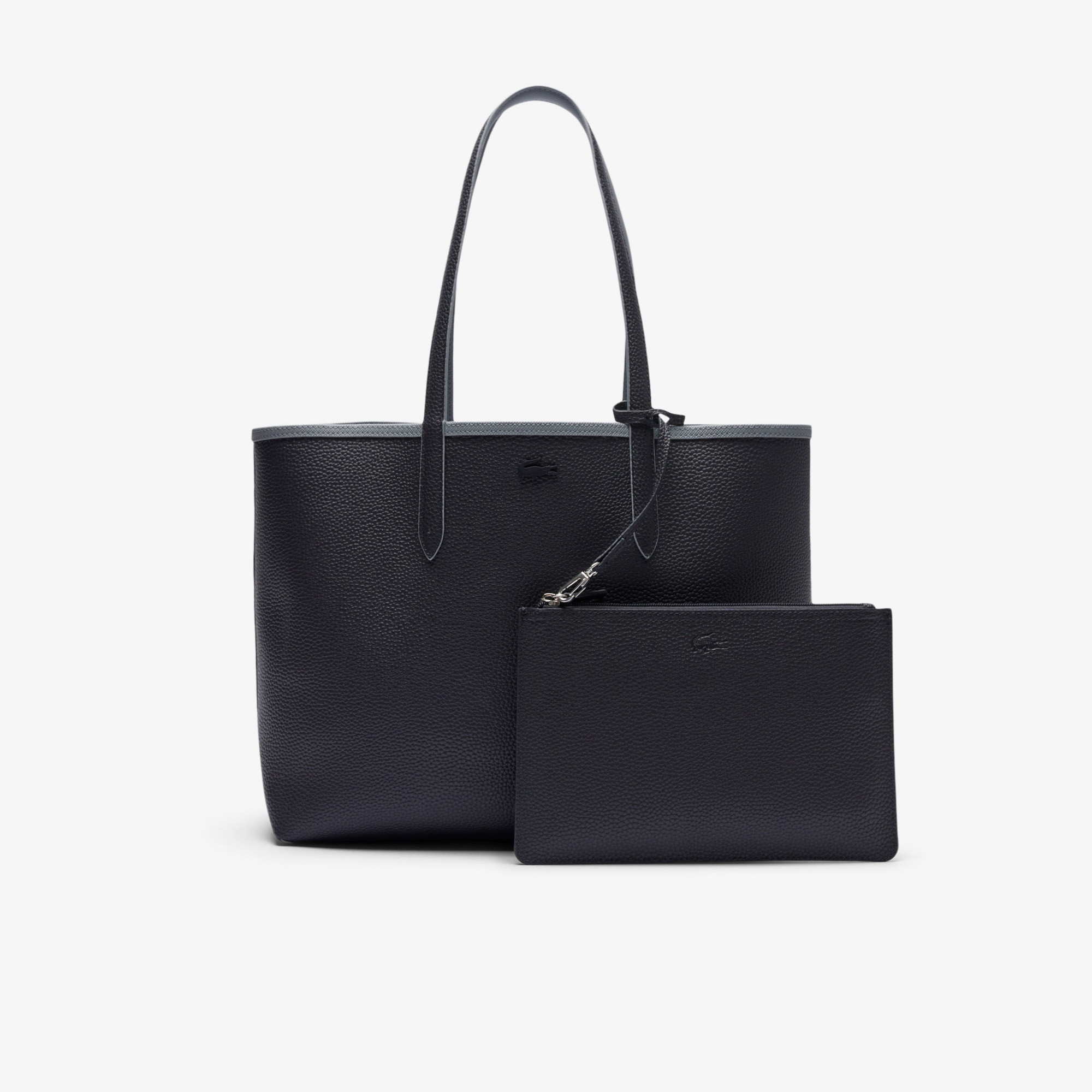 Lacoste Anna Kadın Çift Taraflı Açık Gri Omuz Çantası