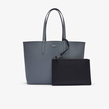  Lacoste Anna Kadın Çift Taraflı Açık Gri Omuz Çantası