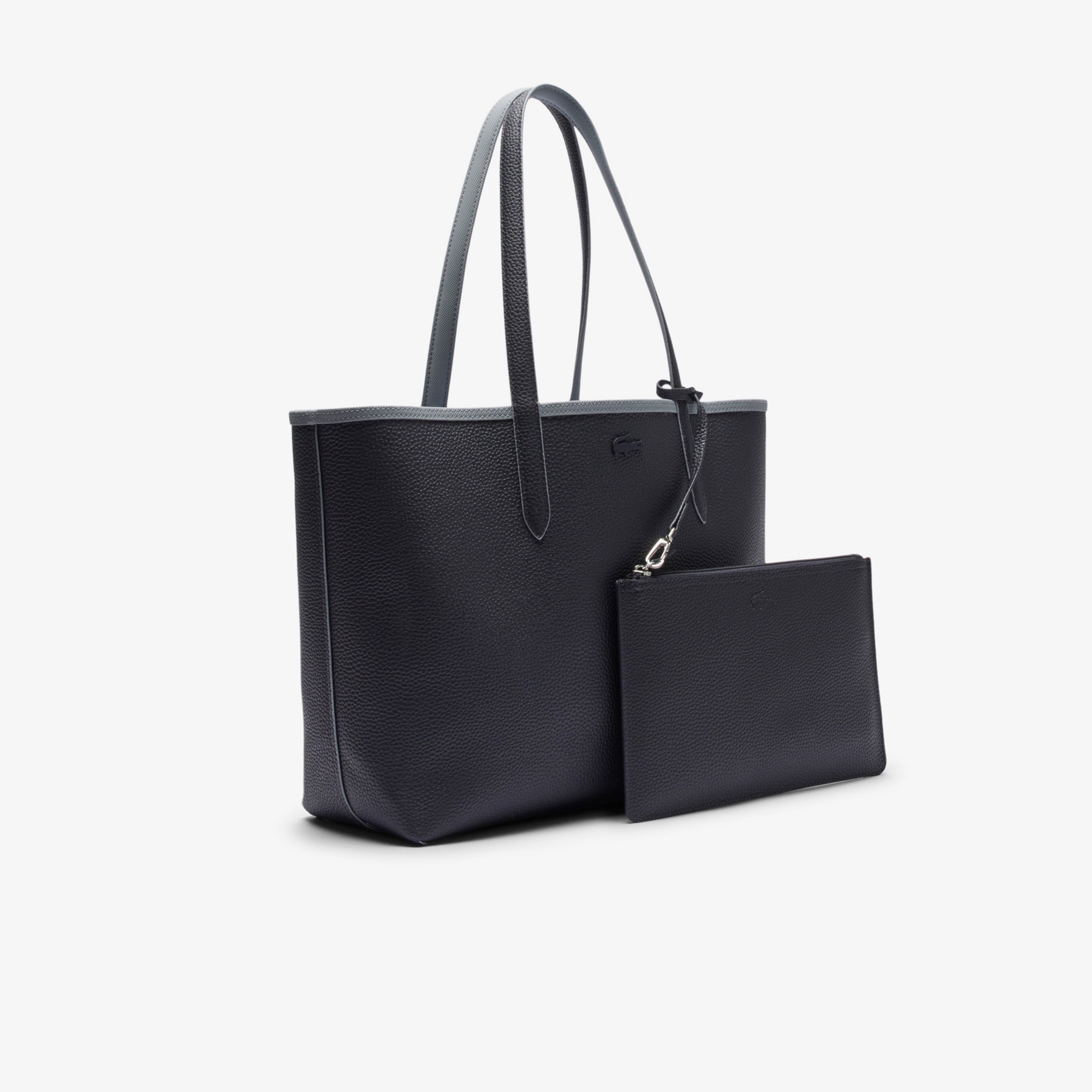 Lacoste Anna Kadın Çift Taraflı Açık Gri Omuz Çantası