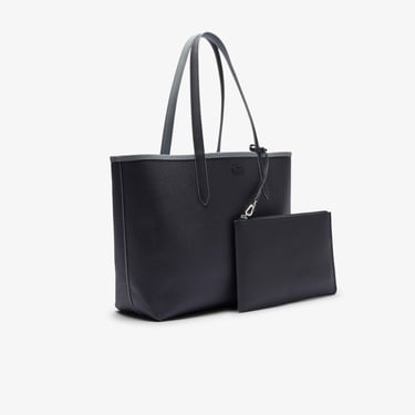  Lacoste Anna Kadın Çift Taraflı Açık Gri Omuz Çantası