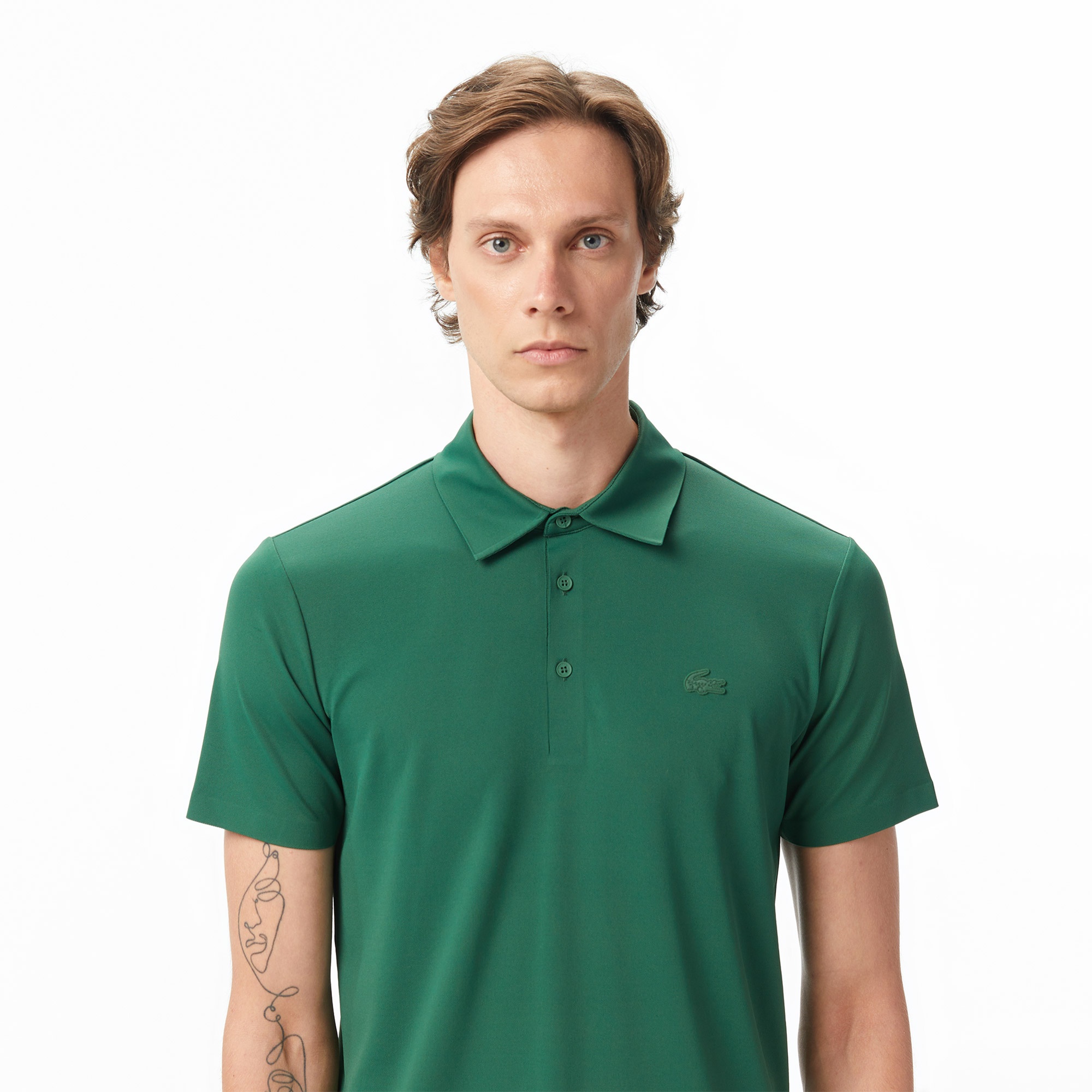 Lacoste Erkek Regular Fit Yeşil Polo
