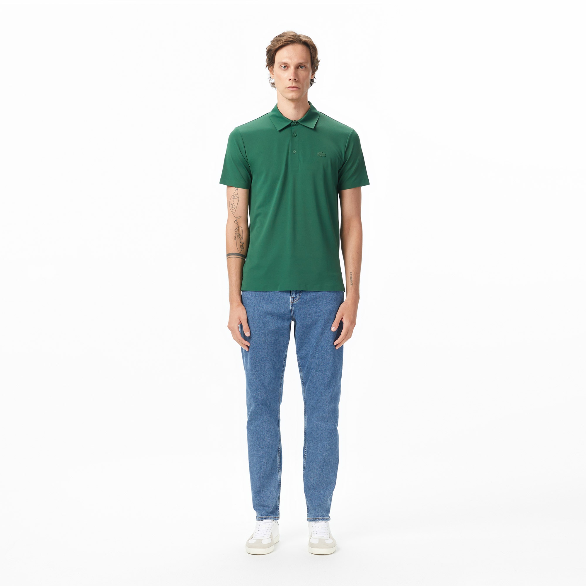 Lacoste Erkek Regular Fit Yeşil Polo