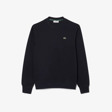  Lacoste Kadın Relaxed Fit Bisiklet Yaka Lacivert Sweatshirt