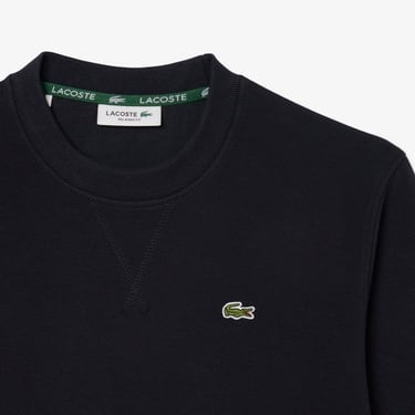 Lacoste Kadın Relaxed Fit Bisiklet Yaka Lacivert Sweatshirt