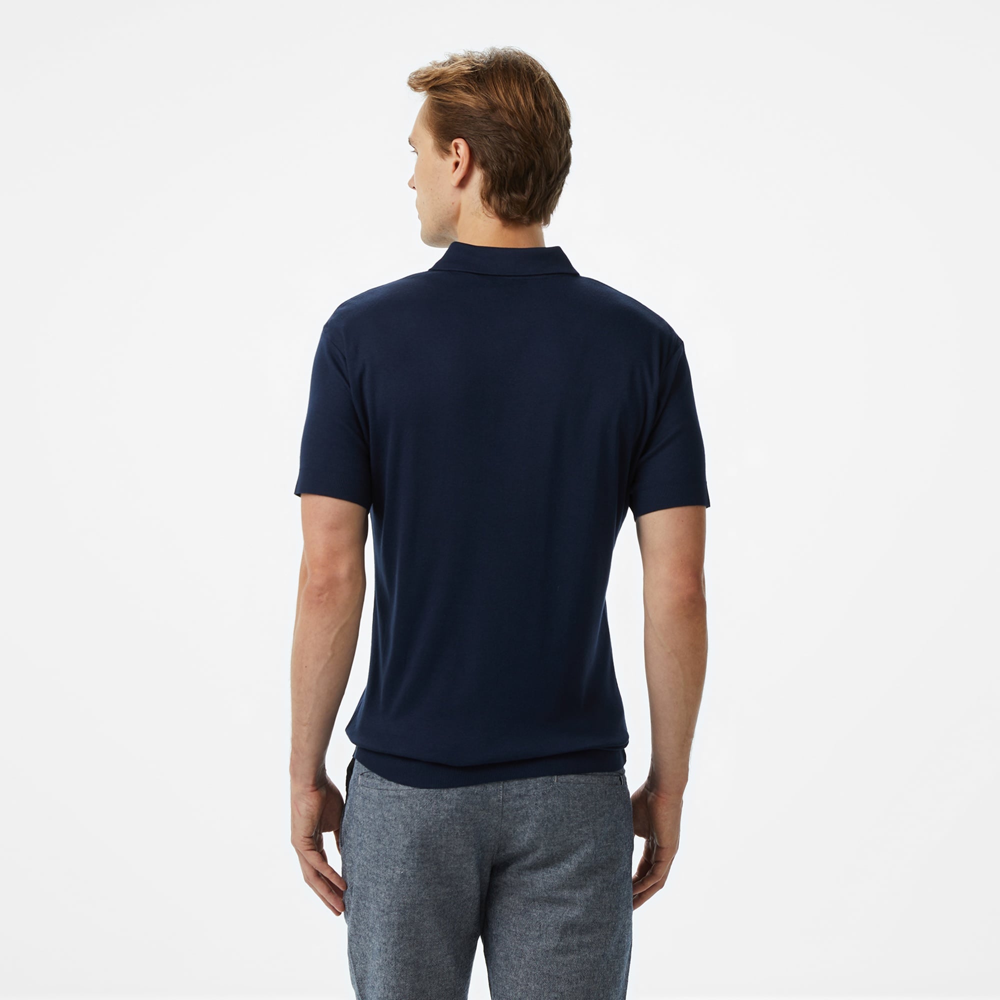 Nautica Erkek Lacivert Classic Fit Polo